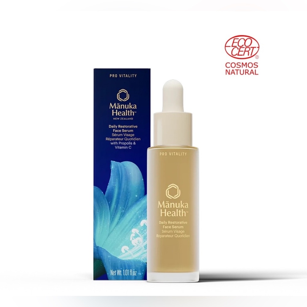 Manuka Health PRO VITALITY DAILY RESTORATIVE FACE SERUM BRAND NEW IN BOX